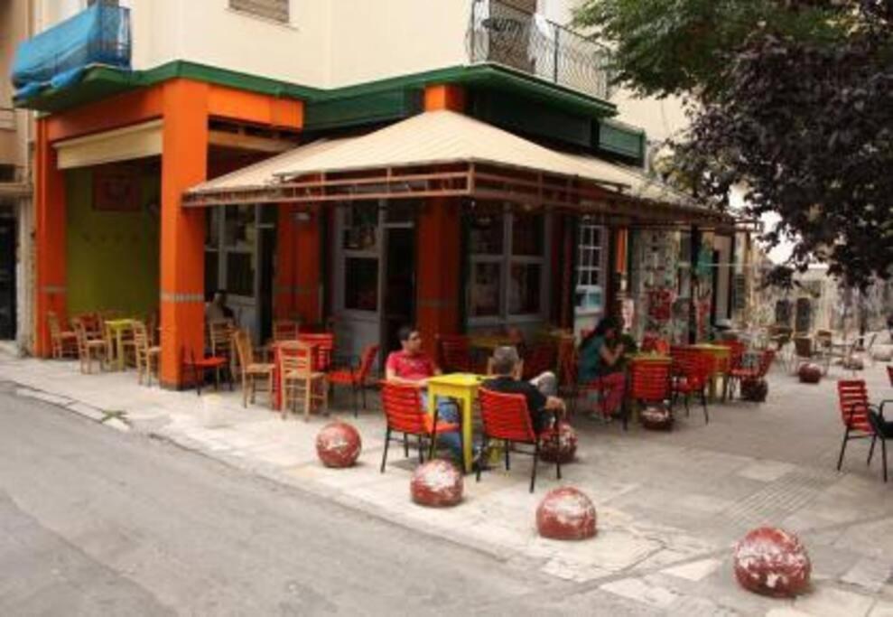 Rooftop Athens Central Studio Luaran gambar