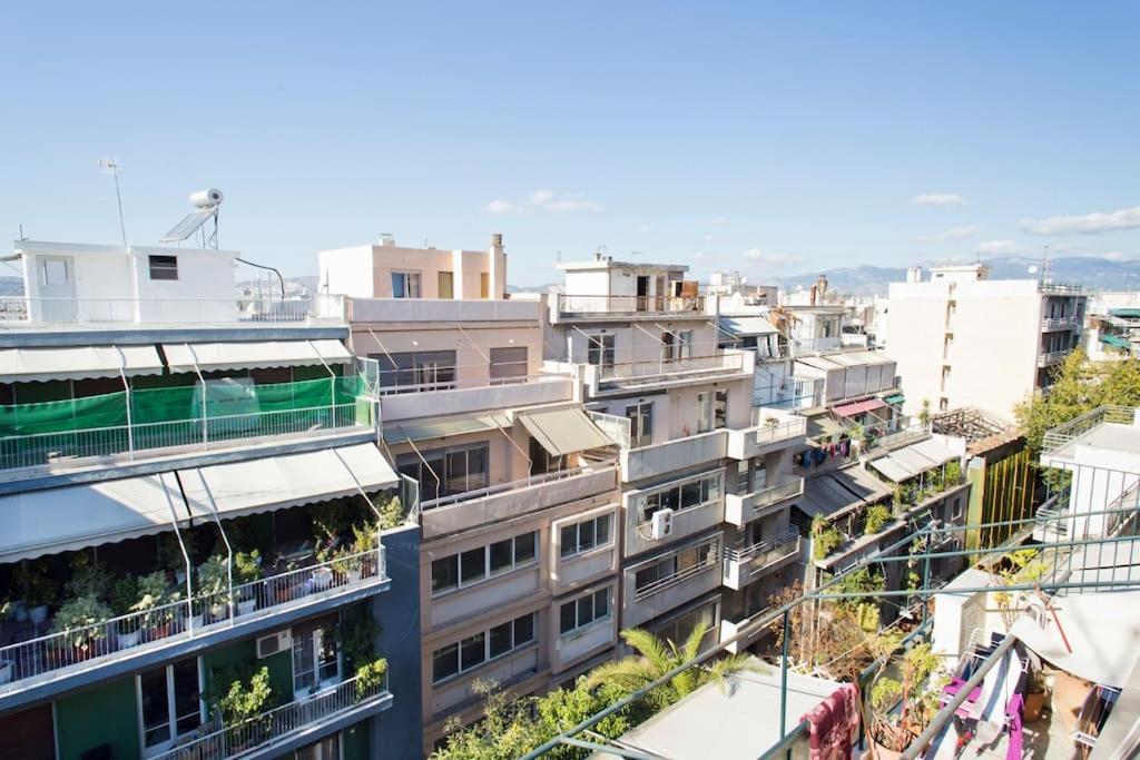Rooftop Athens Central Studio Luaran gambar